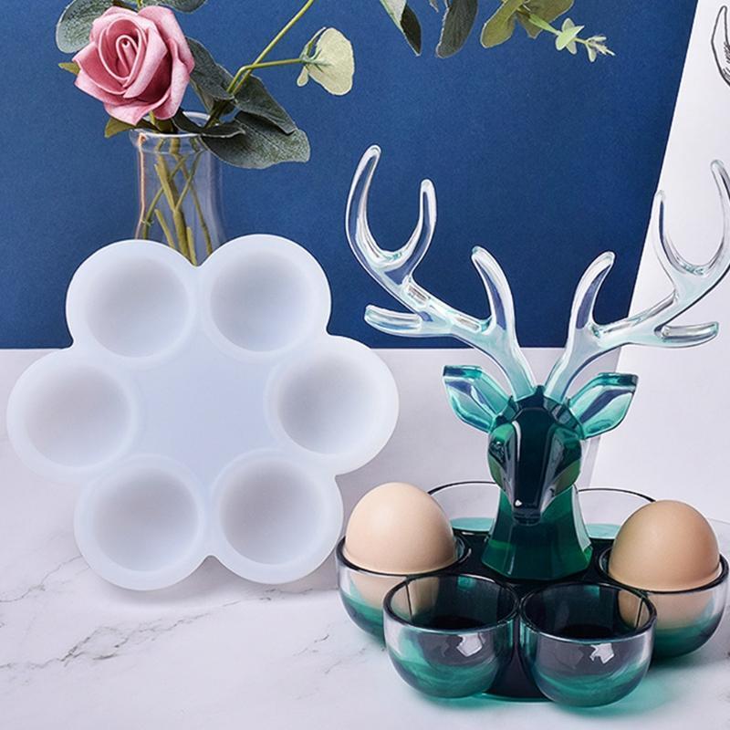 Handicrafts Ornaments UV Epoxy Mold DIY Crafts Jewelry Holder Case Silicone Mold