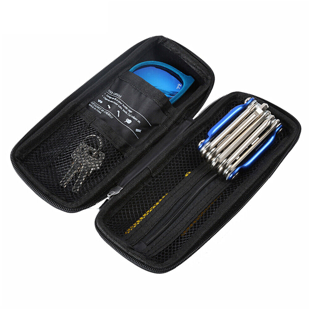 Bicycle Tool Bag Bike Maintenance Repair Tools Storage Box (Matte Surface)