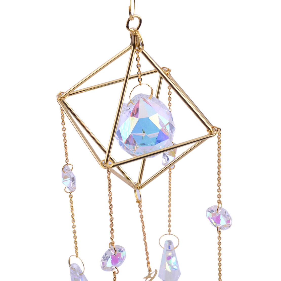 Crystal Hanging Pendant SunCatcher Prism Rainbow Maker Window Hanging DIY Decor