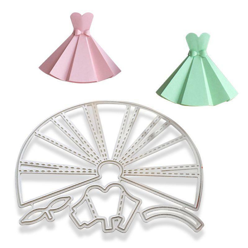 Skirt Dress Metal Cutting Dies Embossing Stencil DIY Paper Craft Scrapbook Card