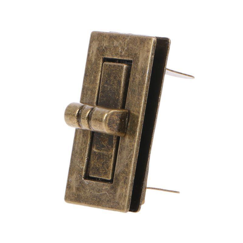 New Metal Clasp Turn Lock Twist Lock for DIY Handbag Craft Bag Purse Hardware
