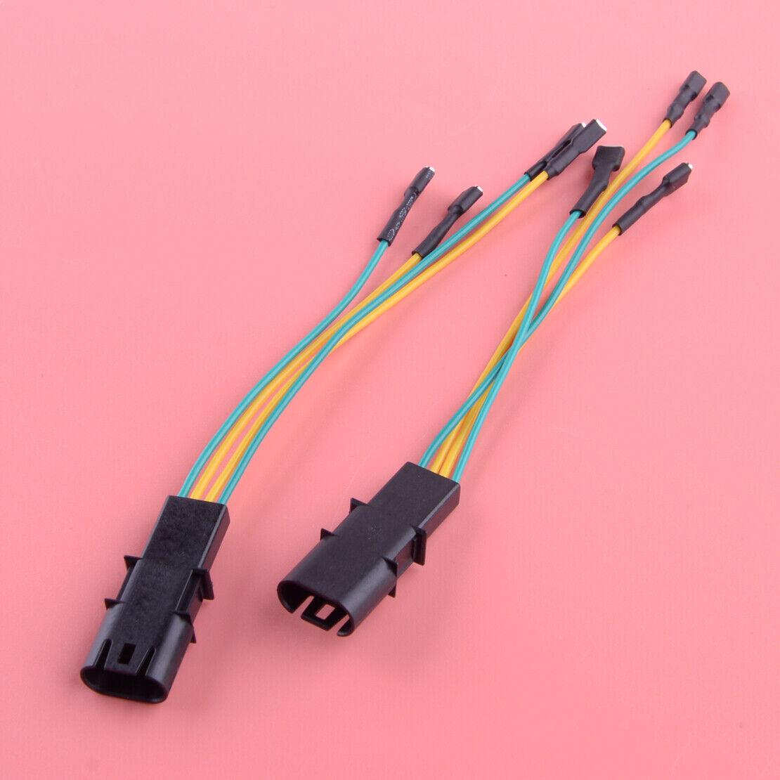 2pcs 4Pin Side Mirror Heating Function Connector Cable Wire Fit For BMW F10 E90