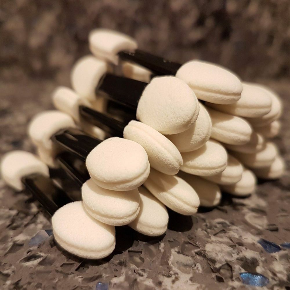 tool Disposable Professional Sponge Applicator Eyeshadow Brush Double Foam Head