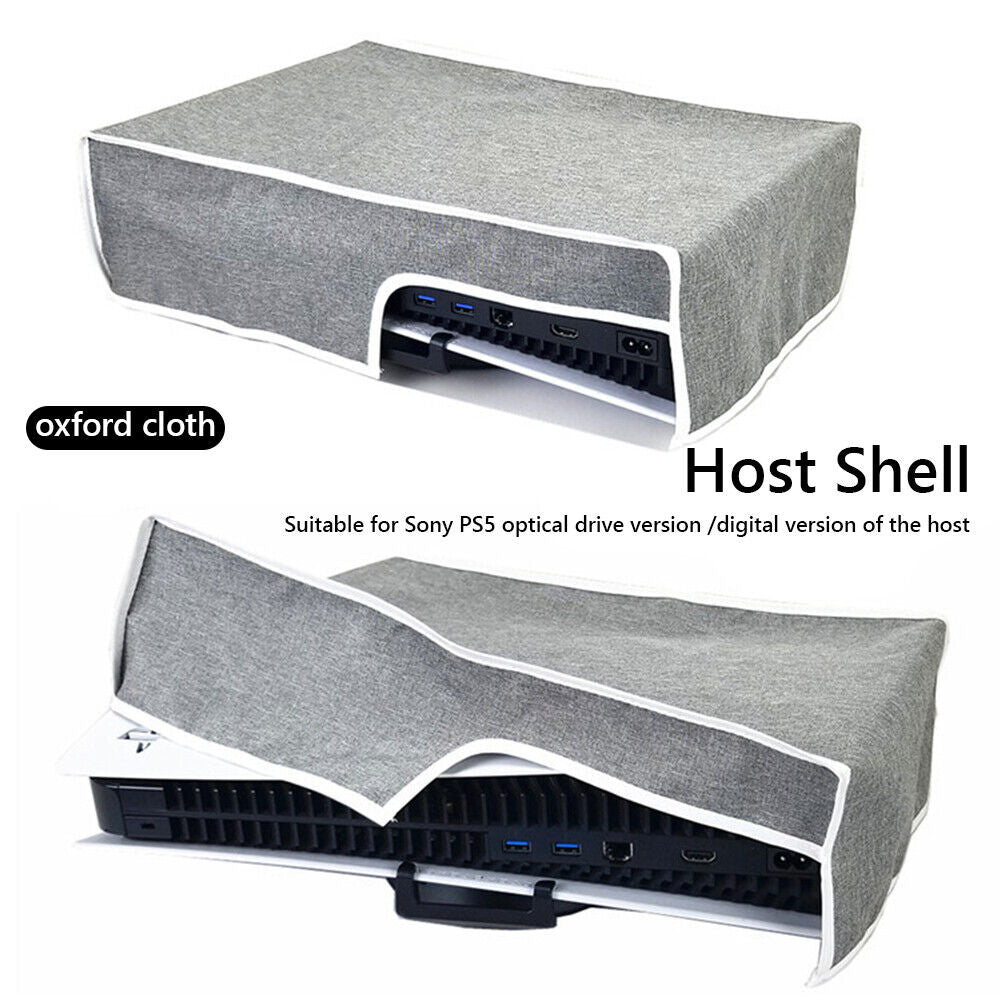 Ant Cloth Horizontal Waterproof Dustproof Cover Sleeve for Sony PS5 (Grey)