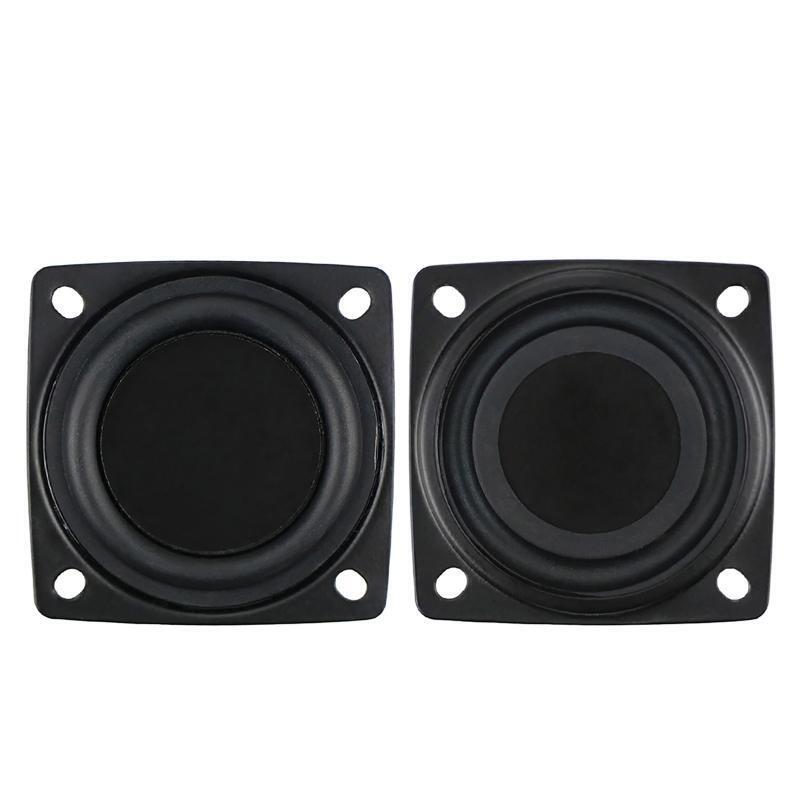 2Pieces Passive Radiator Vibrating Subwoofer DIY Repairing Exquisite Workmanship