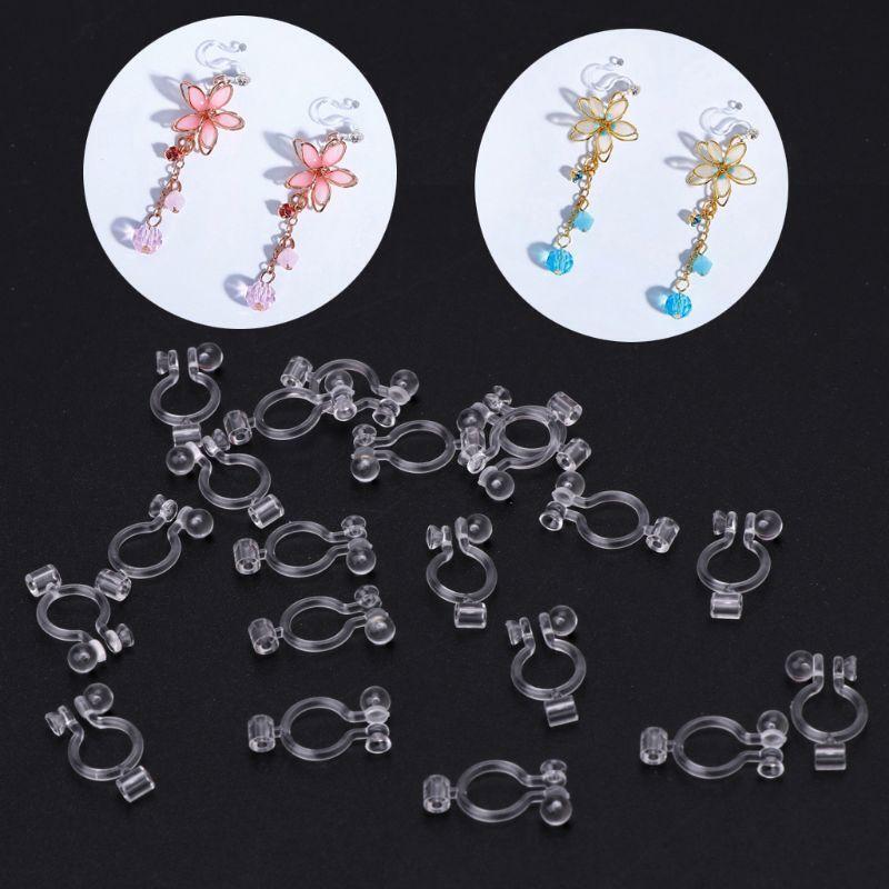 20x/Set Allergy-Free Invisible Clip-on Earring Converter Wedding Decor for Women
