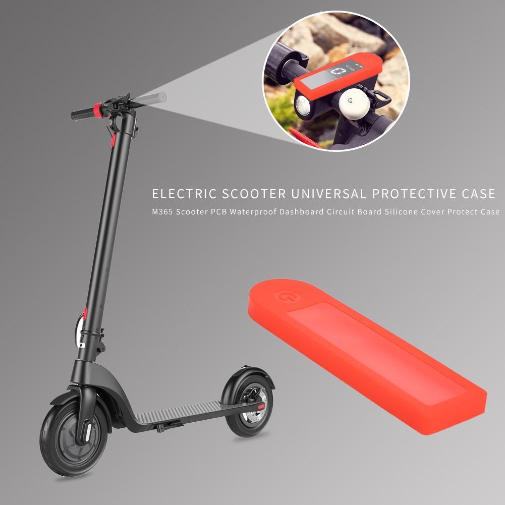 Electric Scooter Protection Set Anti-Collision Strip for M365 Pro (Red)