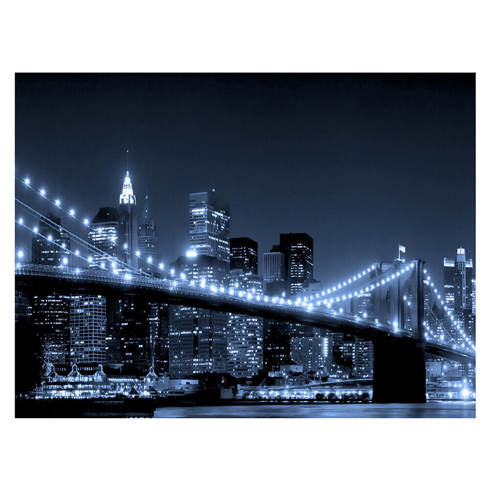 City Night Scenes 5D Diamond DIY Painting Craft Kit Home Decor
