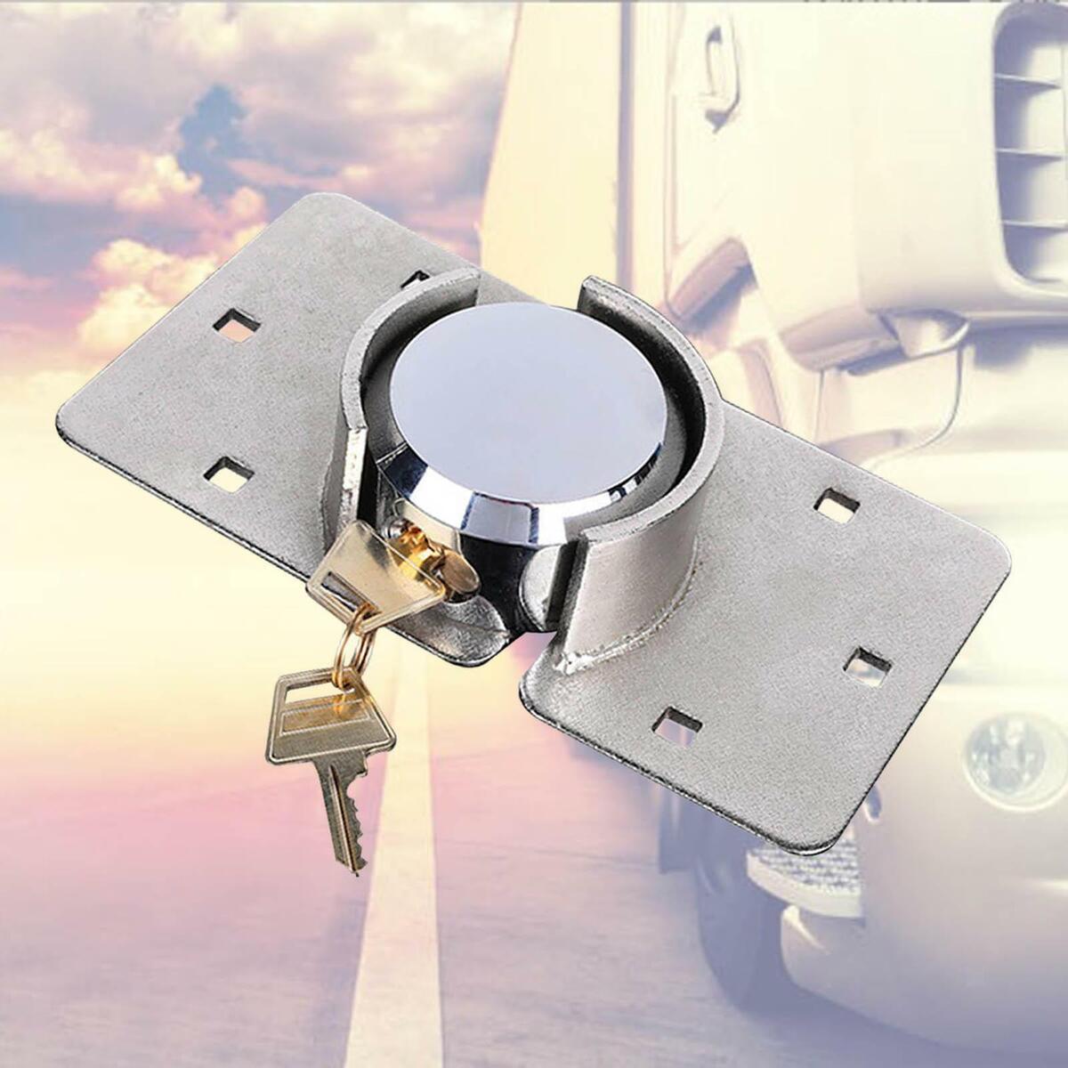 Shackle Padlock Impact Resistance with  for Securing Gates Shed Van