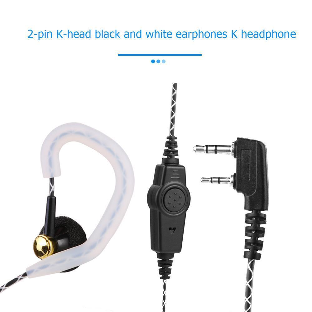 Earphone Earpiece K-type 2Pin for Kenwood KPG Baofeng UV 5R Walkie-talkie
