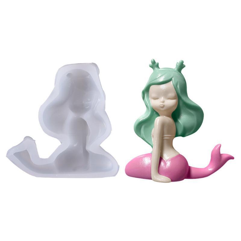 Shiny Human Body Decorative Silicone Mold - Large Mold - Epoxy Craft Home Decor