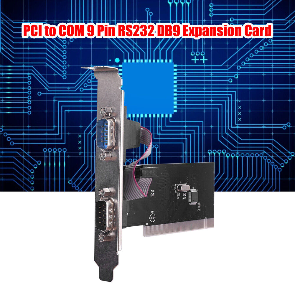 PCI Serial Port Card PCI to COM 9 Pin RS232 DB9 Desktop Expansion Cards