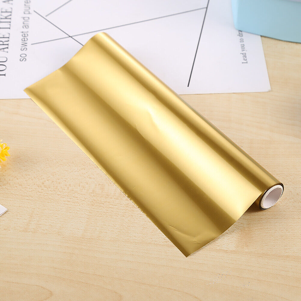 19.3cmx5m Heat Activated Foil Hot Stamping Foil Transfer Paper Roll (D)