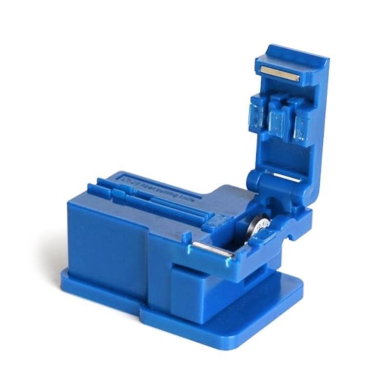 Tungsten Steel Fiber Optical Cleaver FTTH Optical Fiber Cutter Fixed Length 28mm