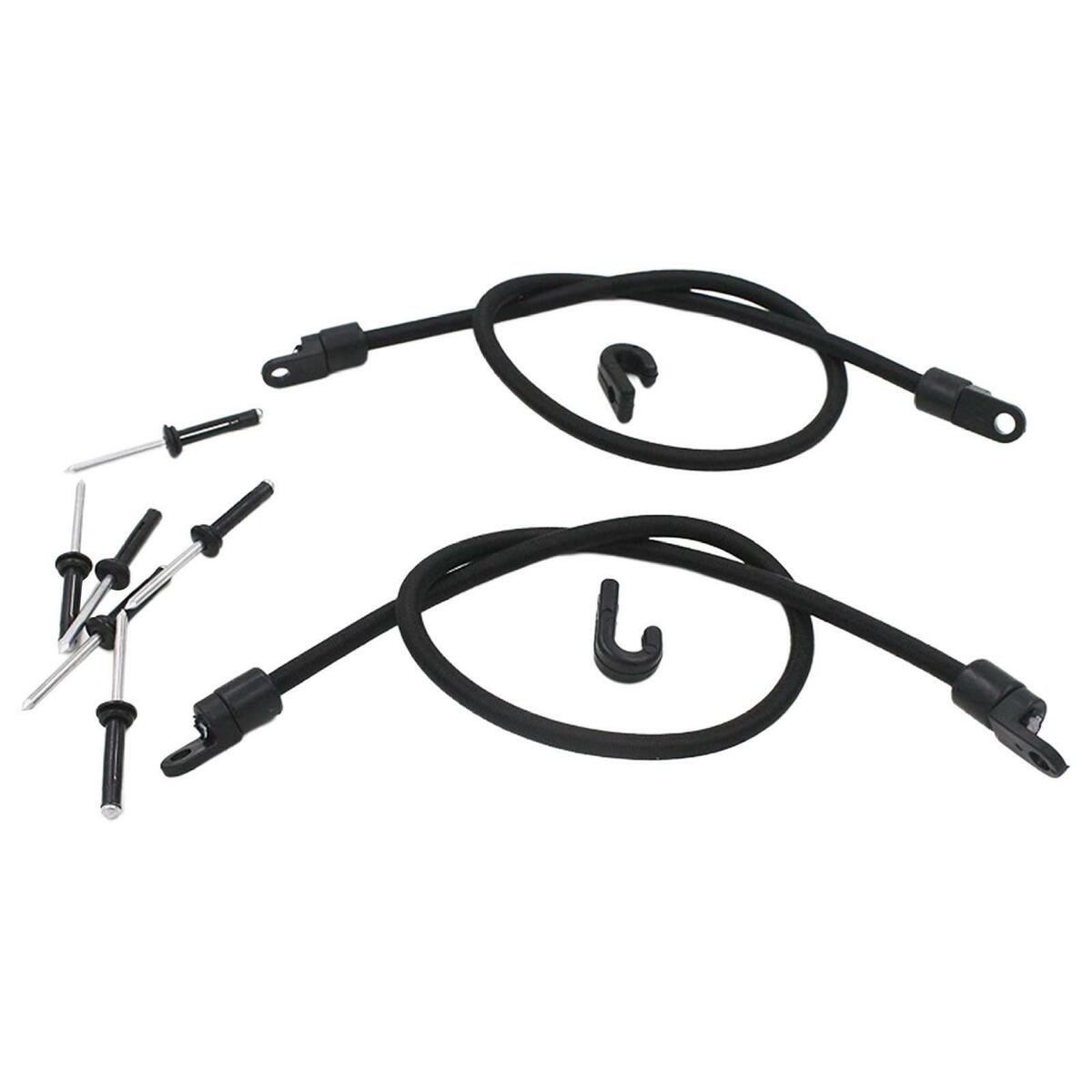 Kayak  Shock Cord Straight Hooks Screws Lashing Hook  J Hooks