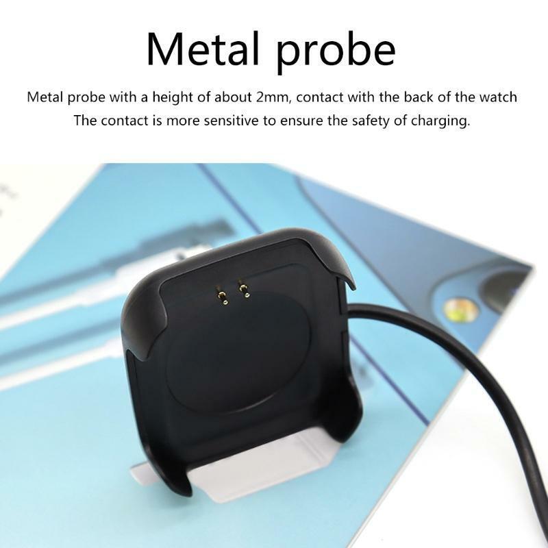Charger Holder Station Adapter Cord Snap-on Charging Cable for HW22 Smartwatch