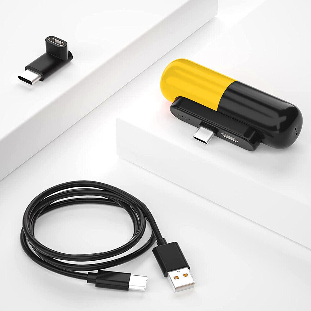 3300mAh Type-C Charger for Quest 2 Fast Charging Capsule Emergency Chargers