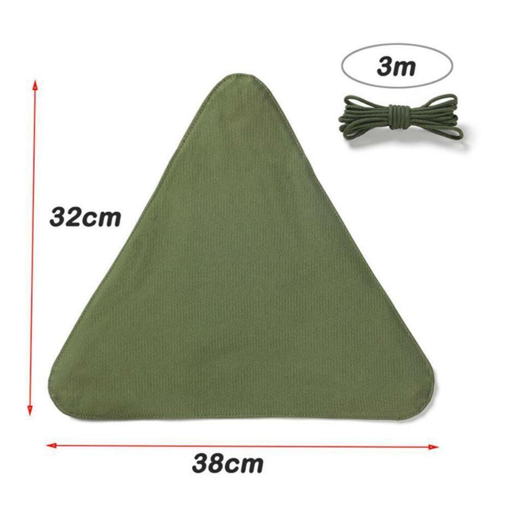 Stool Cloth Outdoor Triangle   Fabric Travel Fishing Picnic Beach