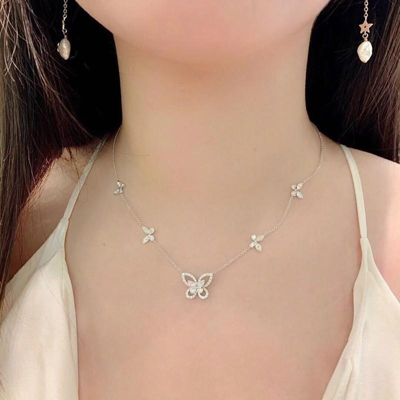 Hollow Pendant Jewelry Adjustable Chain Necklace Fashion Jewelry Party Decor