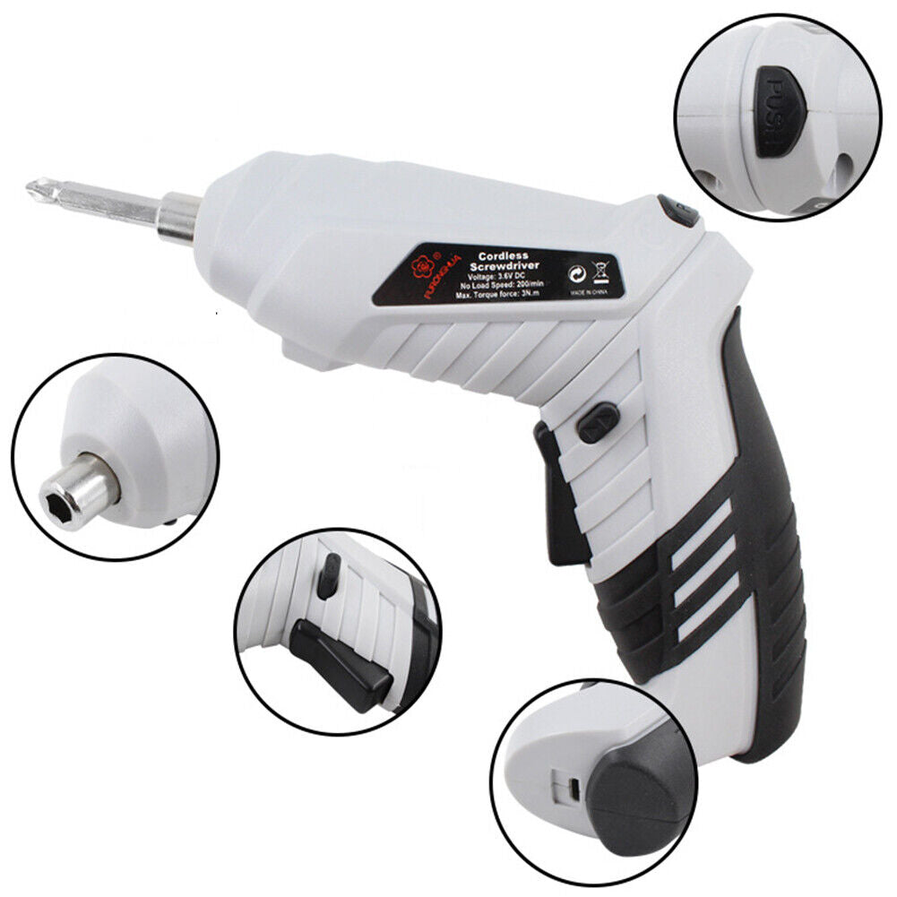 Cordless USB Charging Mini Electric Screwdriver 3.6V Rechargeable Drill