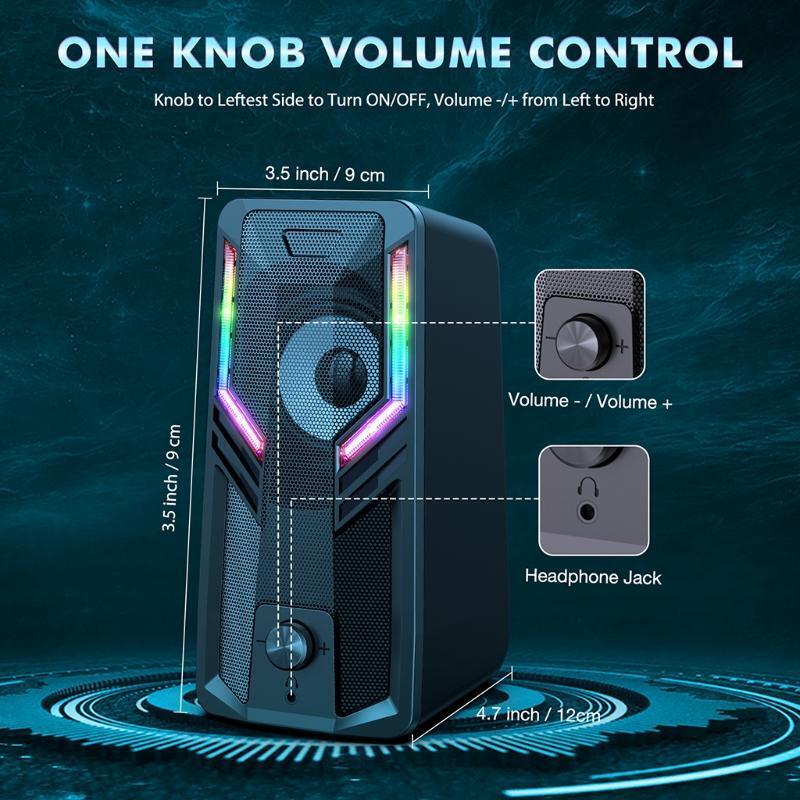 Music Speaker Home and Outdoor Party Professional Gaming Prop USB Cable