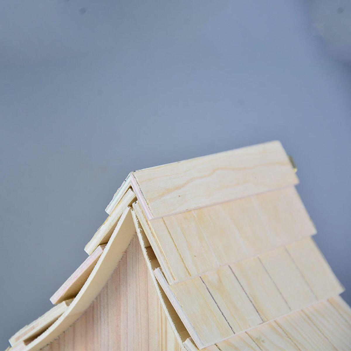 Wooden Birdhouse box of nesting Roman Hanging Shaped  Balcony Bird