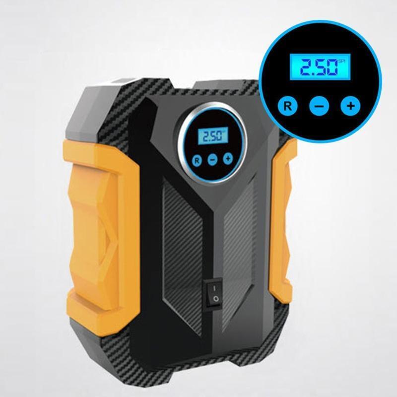 Digital Display Pressure Tire Inflator Car Electric Pump Portable Air Compressor