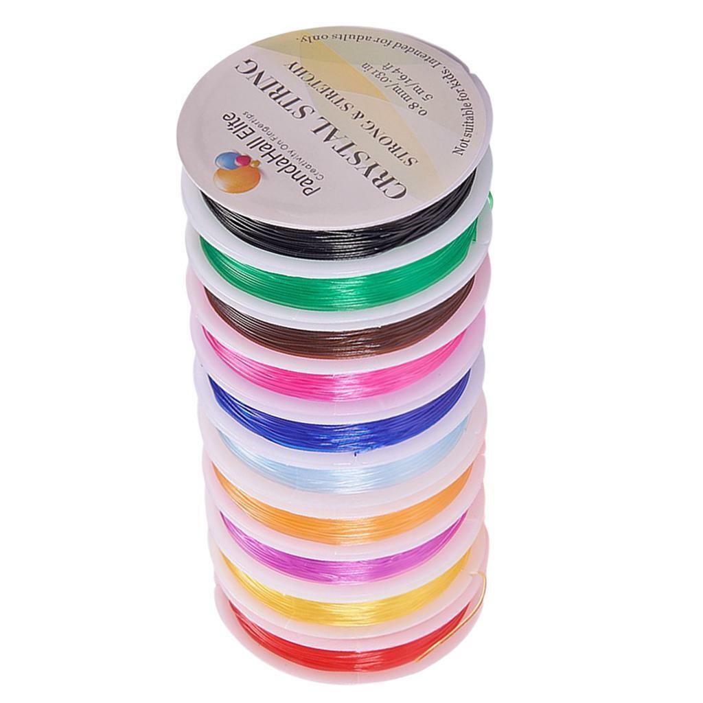 10set/ String Cord Colorful Thread Jewelry  Chain Pendants Crafts