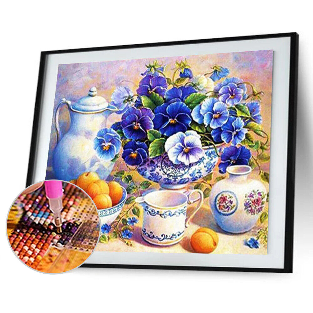 5D DIY Diamond Painting Table Fruit Flower Full Square Drill Wall (FF338)
