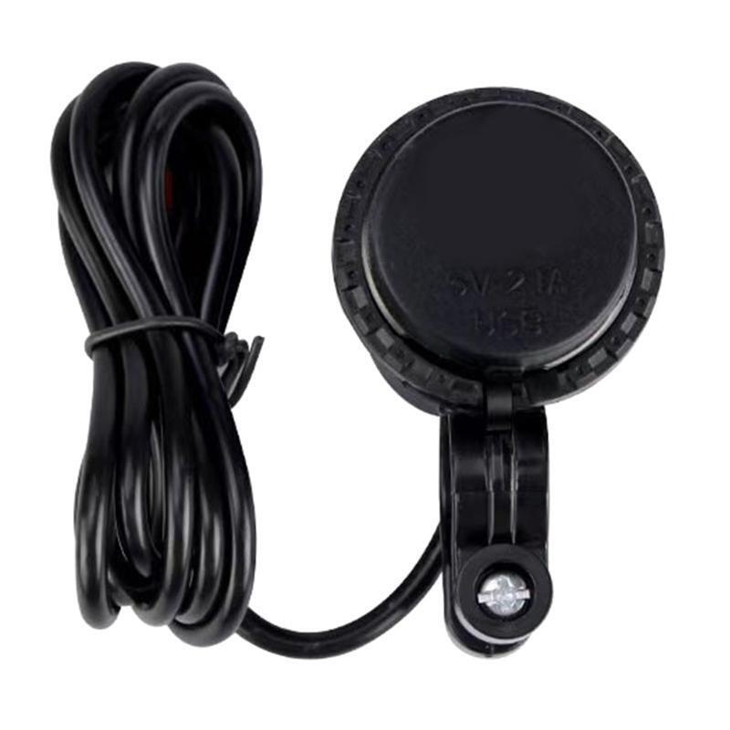 Waterproof Motorcycle 12V USB Power Socket Adapter Charger Outlet Motorbike