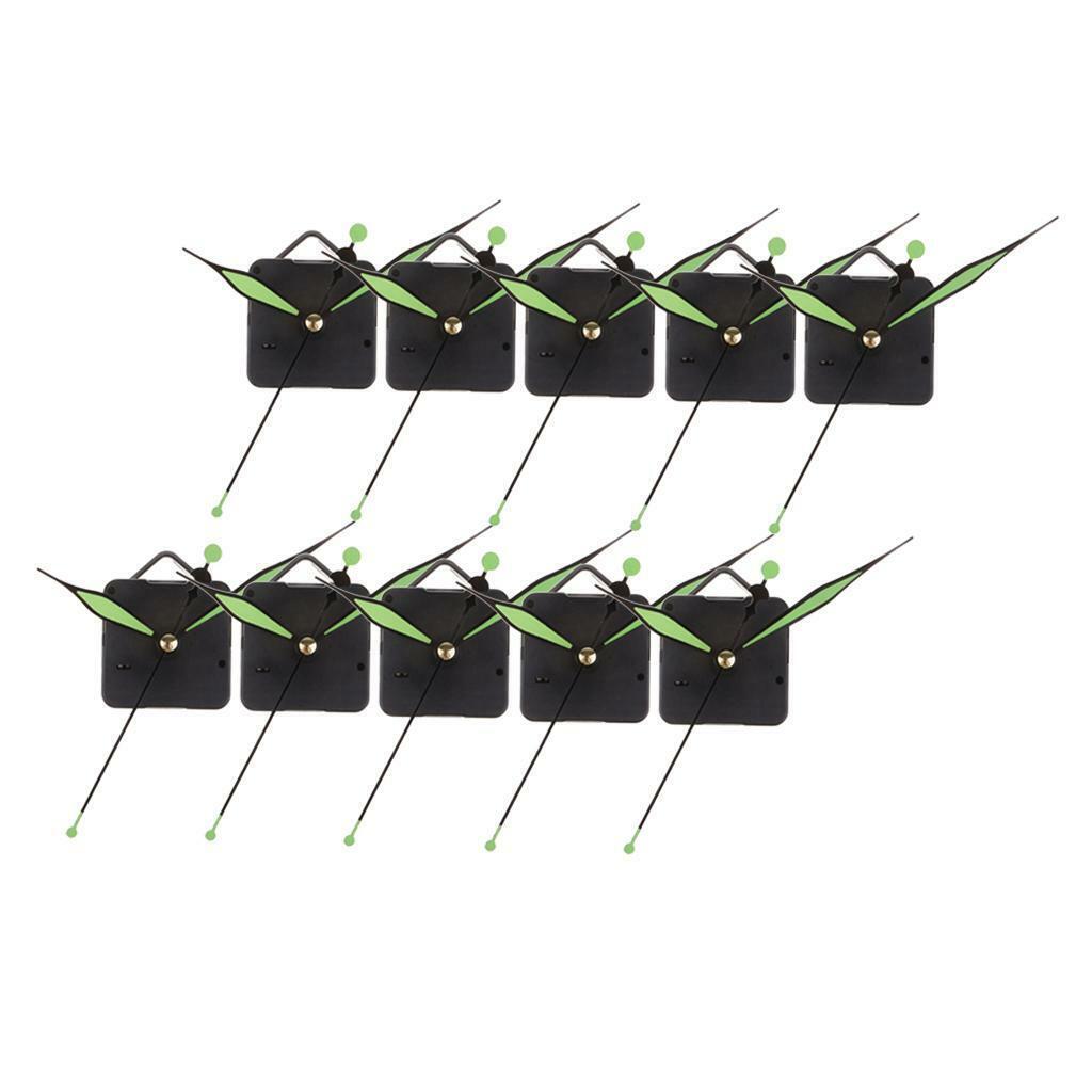 10Set Quartz Wall Clock Movement Repair Mechanism Wall Accessories for