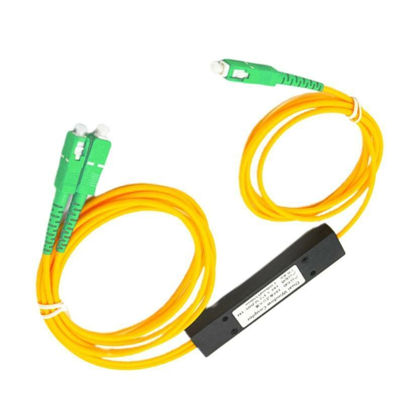 Patch Cord SC UPC SM Single-mode Simplex 1X2 Fiber Optical Splitter Wiring 200cm