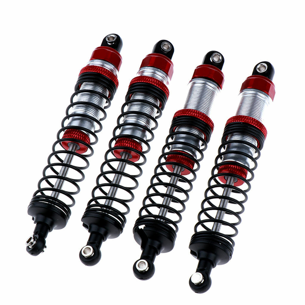 Assembled Springs Aluminum Oil Shocks Absorber  /10 RC Car  -4, 4pcs