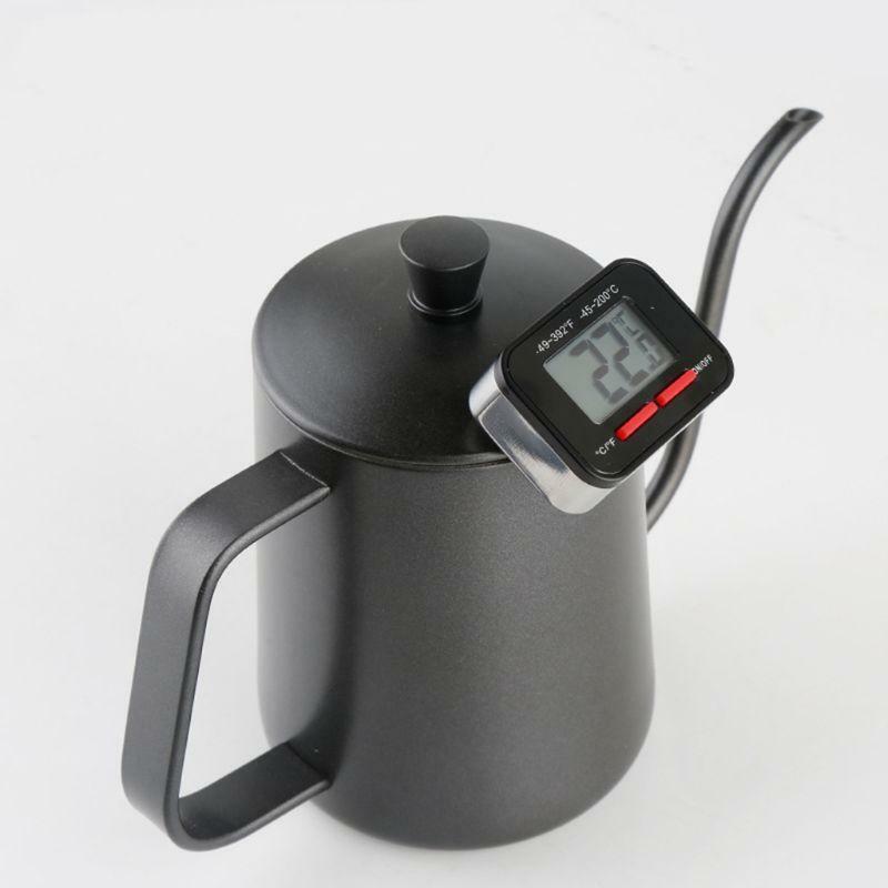 Digital Hand Drip Coffee Thermometer ? ? Food Milk Handdrip Kettle Thermometers
