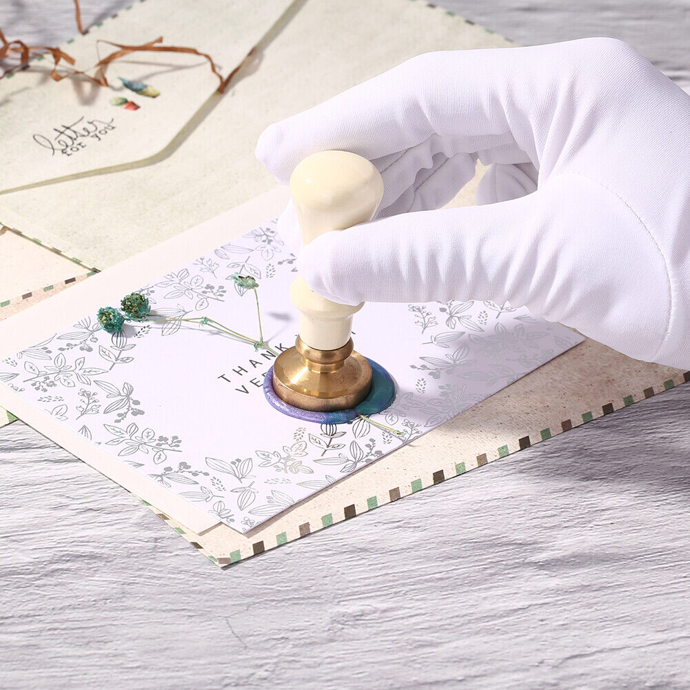 Octagonal Sealing Wax Beads Ancient Wax Seal Stamp Tablet Pill 100pcs (F)