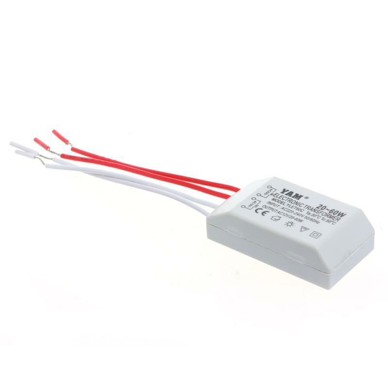 40W 12V Transformer Halogen LED Lamp Power Supply Driver Electronic Adapter New