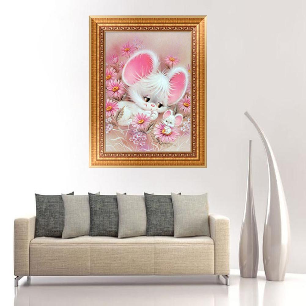 5D DIY Diamond Painting Flower Animal Embroidery Cross Crafts Stitch Home