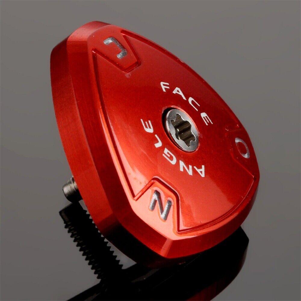 1X Adjustable Red Aluminium Sole Plate Driver 3 Angle for TaylorMade R11 Driver