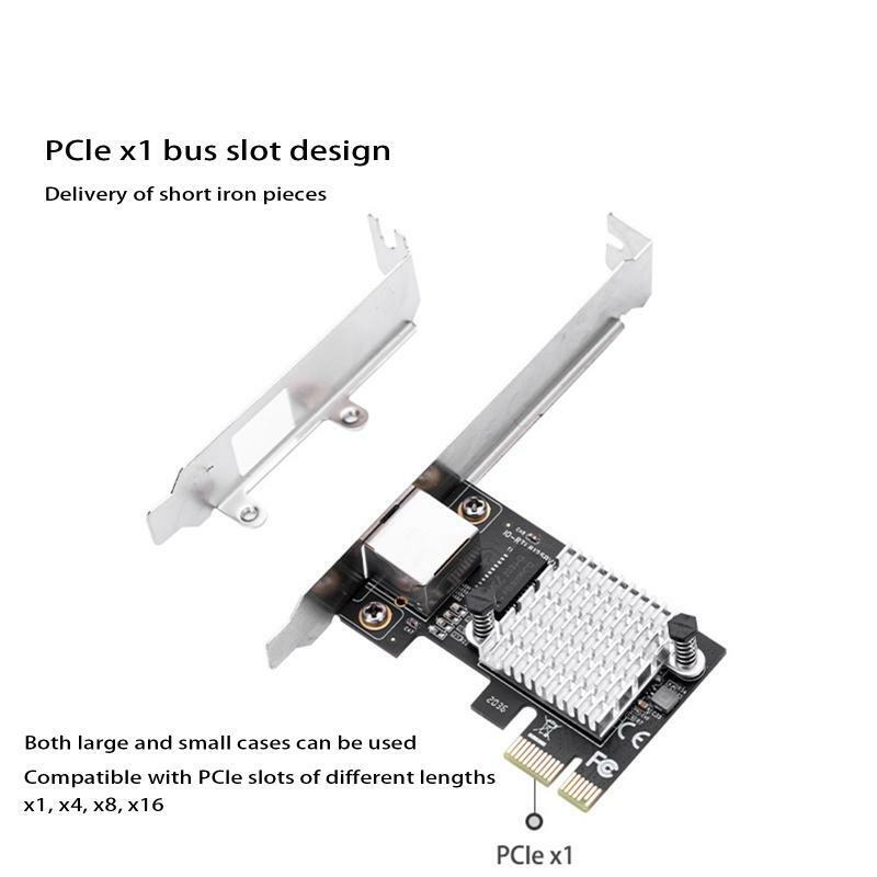 Gigabit Ethernet Control Card 2.5G 2500M/1000M RJ45 IO-PCE8125B-GLAN