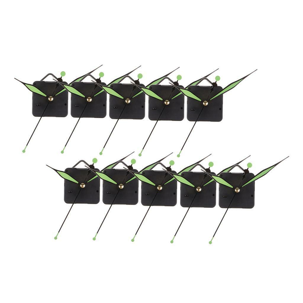 10Set Quartz Wall Clock Movement Repair Mechanism Wall Accessories for