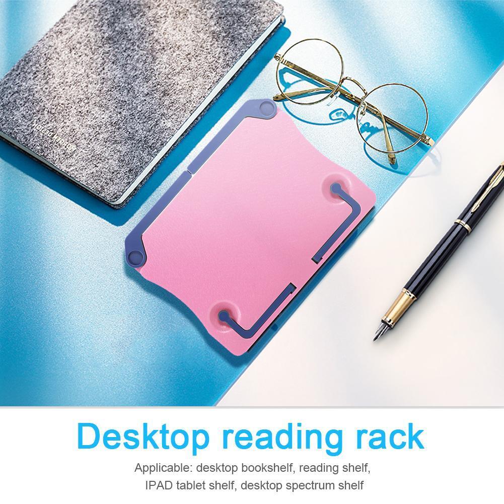 Folding Books Reading Stand Shelf Desk Music Score Recipe Tablet Holder