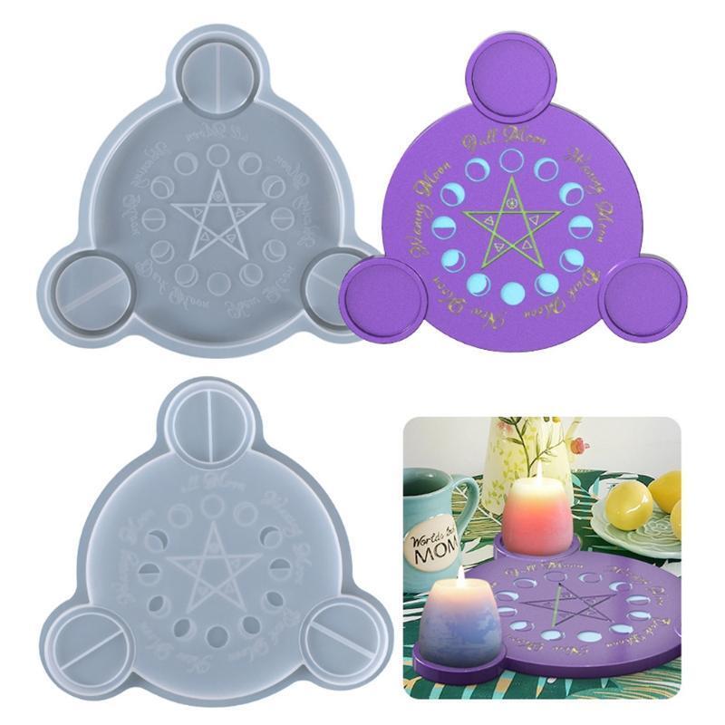 Suitable for Various Festivals Tarot Silicone Casting Mold Candle Holders