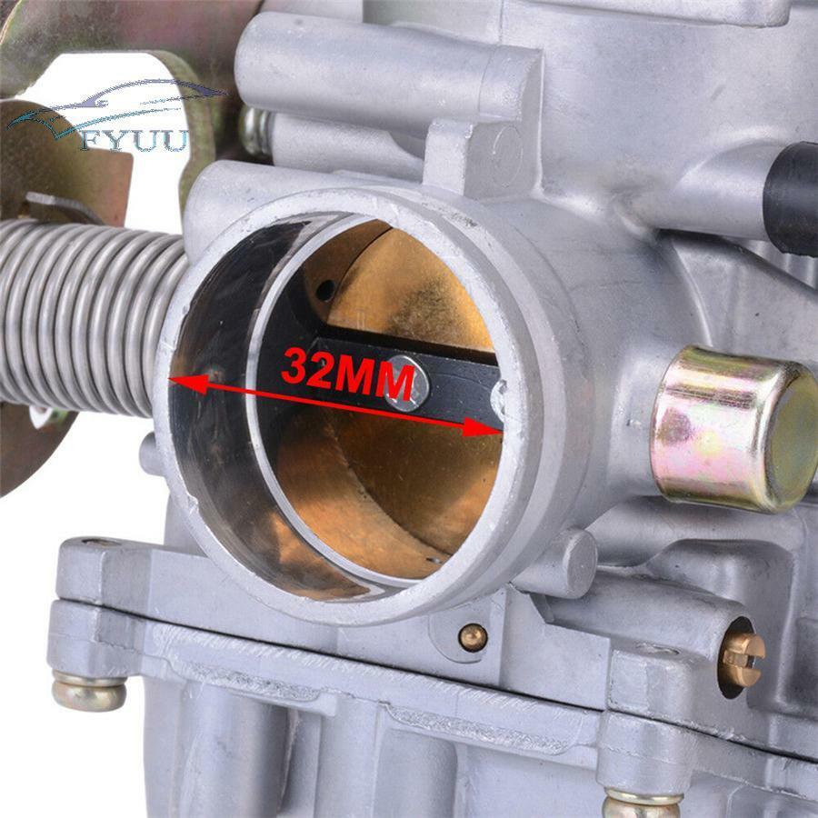 32mm Performance CVK32 Carb Carburetor Aluminum For GY6 150-250CC ATV Scooter