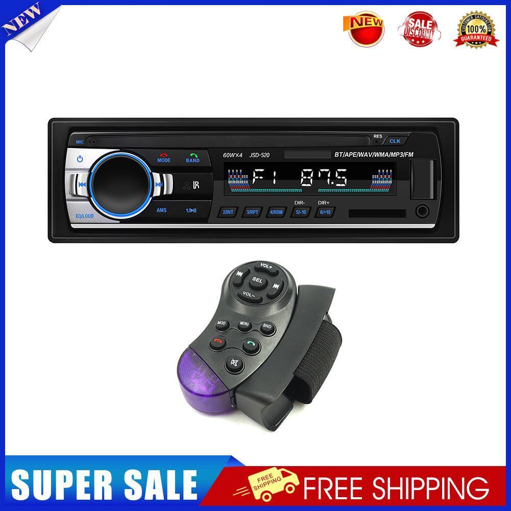 Car Radio Stereo Player LCD Display Digital Bluetooth-compatible FM Radio