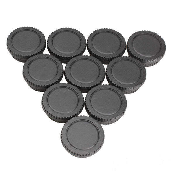 10 Set of Rear Lens Cover with Camera Body Cap for Canon DSLR SLR EOS EF