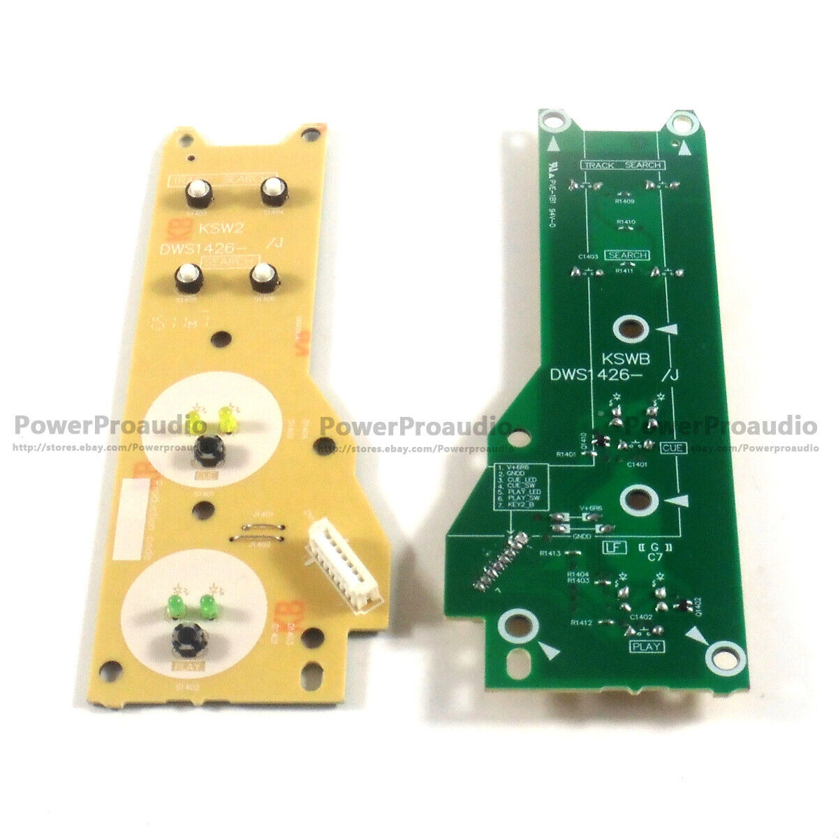 2pcs Play / Cue PCB CDJ850 DWS1426 Printed Circuit Board For   Pioneer CDJ 850