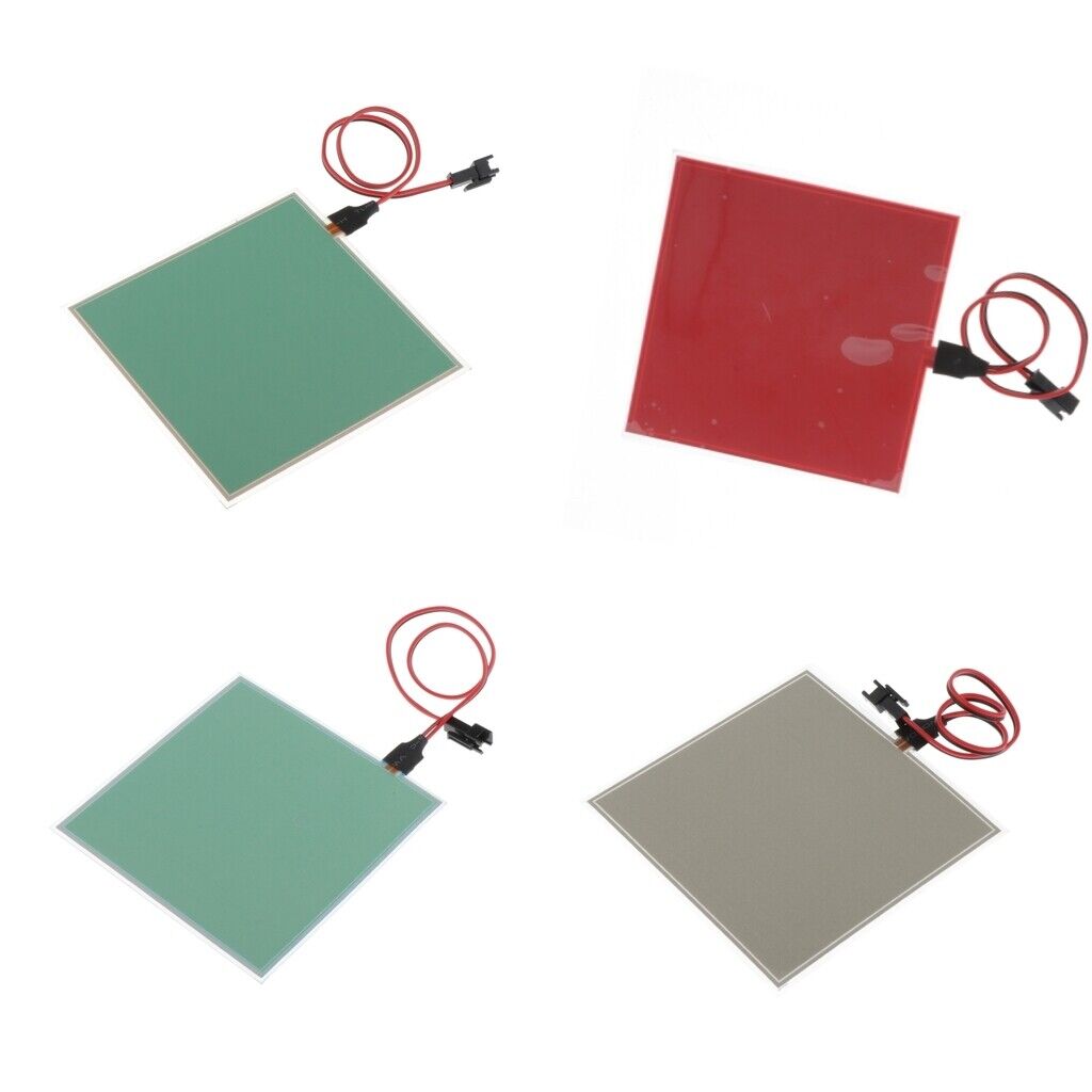 ABS Plastic  Electroluminescent Panel Backlight 10x10CM Ice