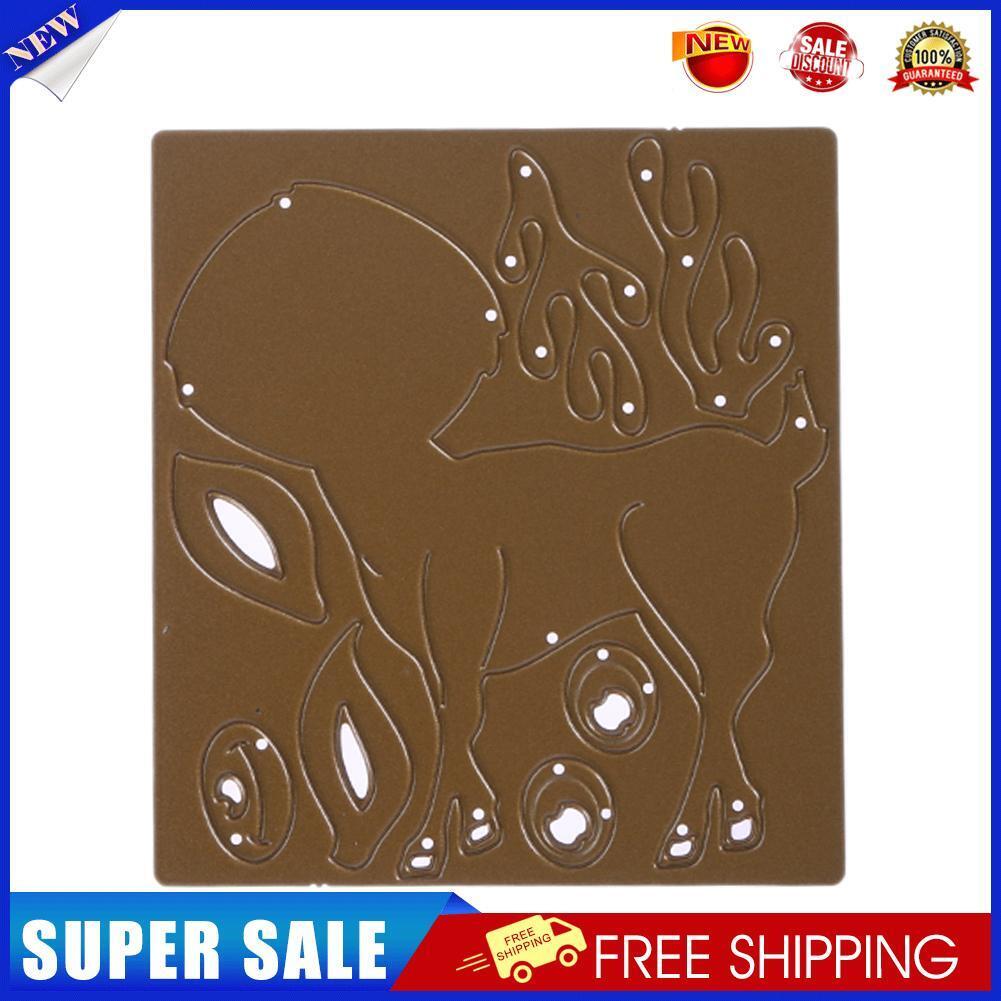 Female Deer DIY Metal Cutting Die Stencil Scrapbook Embossing Decor Craft-1