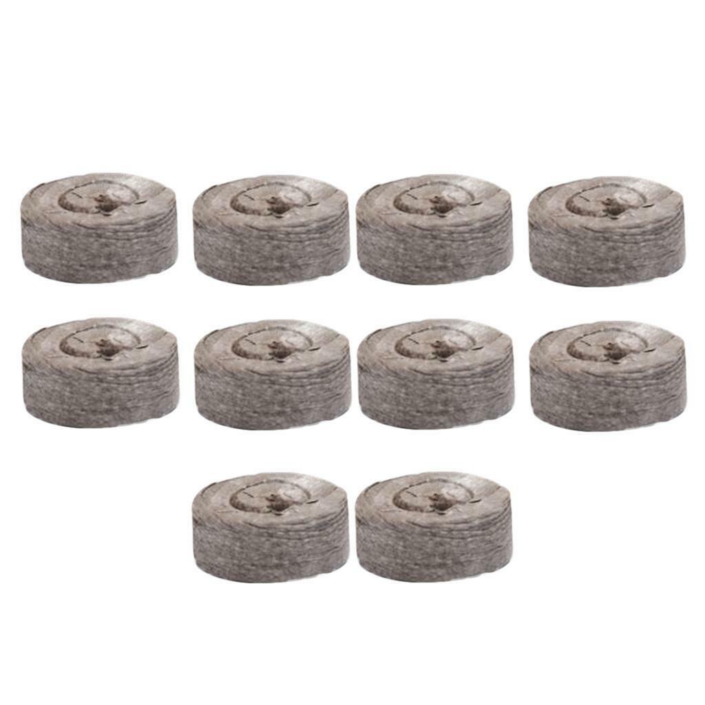 40Pcs Nursery Block Peat  Thumb Seedling  Block 31mm