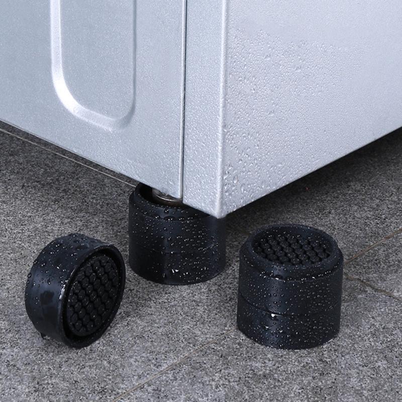4 Pack Anti Vibration Pads Shock Absorbing Non Slip Grip Pad for Washer & Dryer